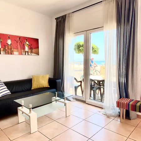 Casa cómoda delante de la playa con vista al mar Cambrils Exterior foto